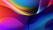 © imagemir - Modern gradient waves blend background, great design for any purposes. Vibrant style template. Multicolor color background. Futuristic dynamic motion technology. Creative design.