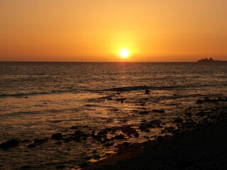 Wall Mural - Sonnenuntergang in Maspalomas - Gran Canaria