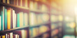 © Zerbor - Library - Defocused abstract blurred business background - Generative AI