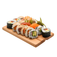 Sushi On A Plate