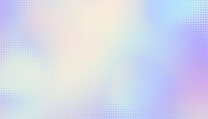 Leinwandbilder - Abstract defocused horizontal background with pop art halftone dots. Vector image.