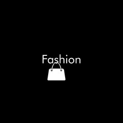 Sticker - Fashion icon isolated on dark background