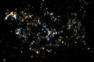 Wall Mural - early structure of the universe