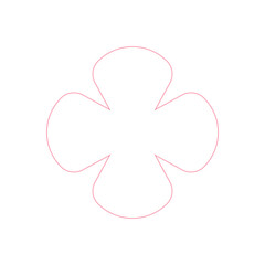 Poster - flower design element