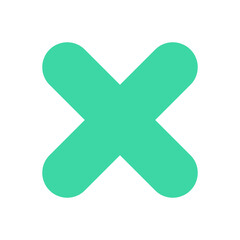 Poster - trendy shape design element