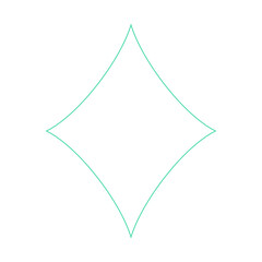 Poster - simple star shape design element