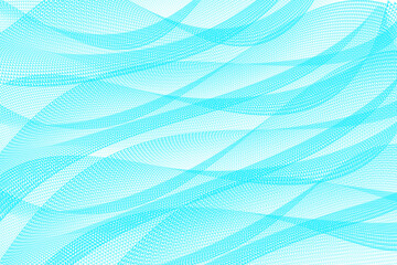 Wall Mural - blue wave abstract full background for modern template design transparent background