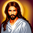 holy jesus christ illustration sacred