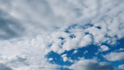 Wall Mural - clouds in the sky time lapse