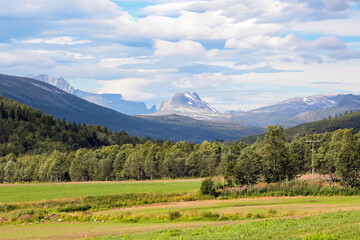 Canvas Print - Valley Storlidalen, Norway