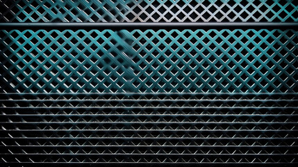 Industrial corrugated rough iron surface, Bright color. Generative Ai