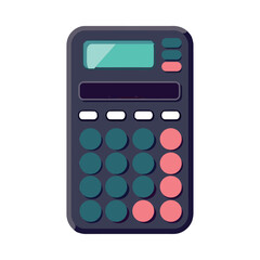 Sticker - Modern finance calculator investment balance