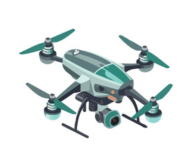 Sticker - Flying toy drone technology