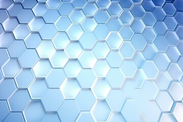 Poster - hexagonal abstract backdrop. design of poloidal technology. upcoming digital minimalism. generative 