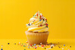 Geburtstags Törtchen, Cup Cake, Generative AI 