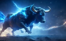 Bull Run Concept, Investment And Growth, Stock Market, Crypto