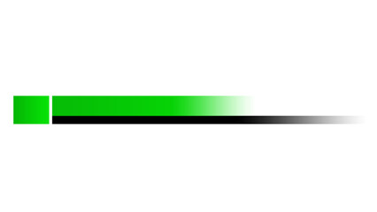 Leinwandbilder - lower third design green colour for element design template transparent png file