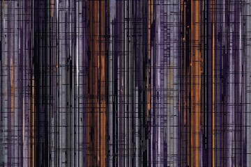 Wall Mural - vibrant and colorful striped wallpaper pattern. Generative AI