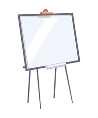 Wall Mural - Education presentation whiteboard icon