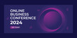 Corporate business conference web banner template