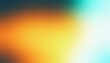 Sunny orange, green pastel colors with gradient texture for web banner and hot sale. Abstract color gradient background, film grain texture, blurred orange white free forms on black. Hot sale banner.