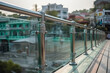tempered laminated glass railing balustrade panels frameless ,safety glass for modern architectural buildings.