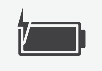 Poster - Battery icon set. battery charge level. battery Charging icon. vector
