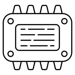 A premium download icon of random access memory 
