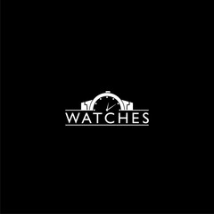 Poster - Wrist watch icon isolated on dark background