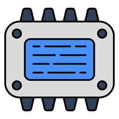 A premium download icon of random access memory 