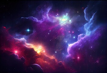 space abstract background