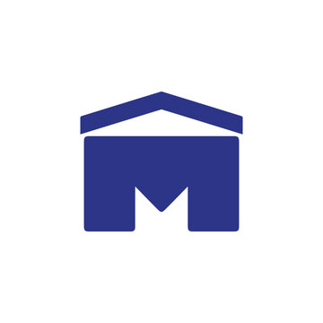 m logo design easy catchy m logo