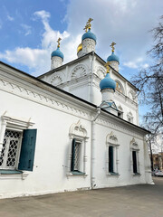 Wall Mural - Church of Peter and Paul in Soldatskaya Sloboda, 17th century. Moscow, Lefortovo