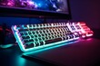 ..RGB-lit mechanical gaming keyboard will light up your gaming experience.