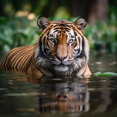 Tiger in the Water