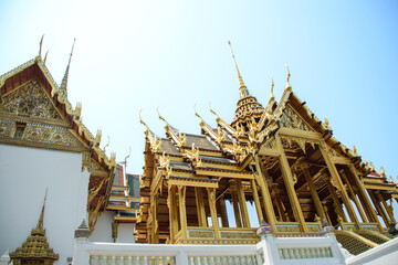 Temple of the Emerald Buddha and Grand Palace Bangkok.