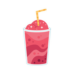 Sticker - Fresh fruit cocktail