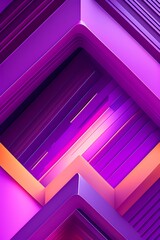 Wall Mural - 3d Abstract Background, Gradient design element for backgrounds, banners, wallpapers, posters and covers. Generative AI