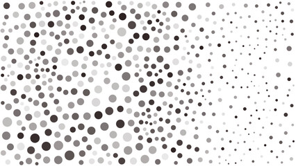 Canvas Print - circle texture vector background. Monochrome pattern. Stone terrazzo. Abstract geometric dots background. Pop Art comic gradient black, grey white texture. 