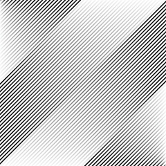 Aufkleber - abstract black and white gradient stripe straight line pattern vector.