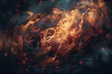 Wall Mural - Abstract Design, Background Image. Generative AI