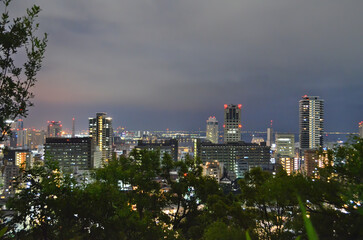 都会の夜　大都市の夜景