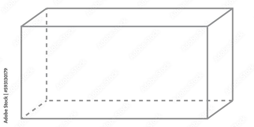 3d shape of rectangular prism in mathematics.