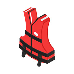 Canvas Print - Life Vest Icon