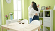 © Krakenimages.com - Man and woman couple dancing at home