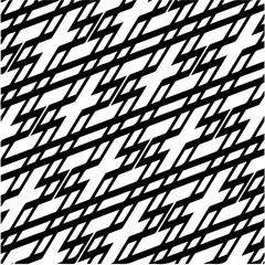 Wall Mural - Vector monochrome pattern, Abstract texture for fabric print, card, table cloth, furniture, banner, cover, invitation, decoration, wrapping.seamless repeating pattern.Black and white color.