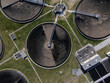 Circular tank structures of water treatment plant