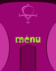 Wall Mural - Menu Card Template, Food Menu, Food Item List, Restaurant Food Menu Card