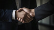 © KWY - Businessman Shaking Hands to Establish a Trustworthy Business Connection generative ai