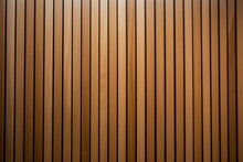 Vertical Wooden Slats Texture, Ideal For Interior Design And Architectural Backgrounds. Generative Ai